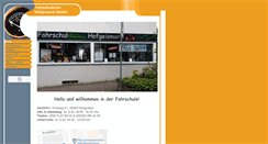 Desktop Screenshot of fahrschulteam-hofgeismar.de